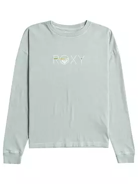 Roxy Ladies Rainbow Foil T-Shirt with Sparkling Evening Design