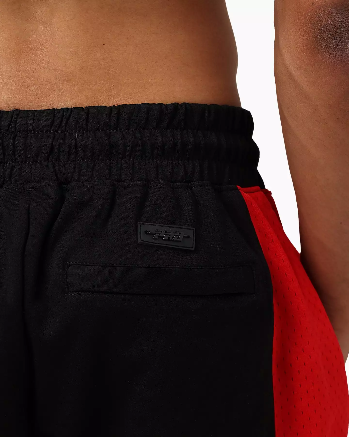 San Francisco 49ers Black/Red Fast Lane 2.0 Shorts - Pro Standard