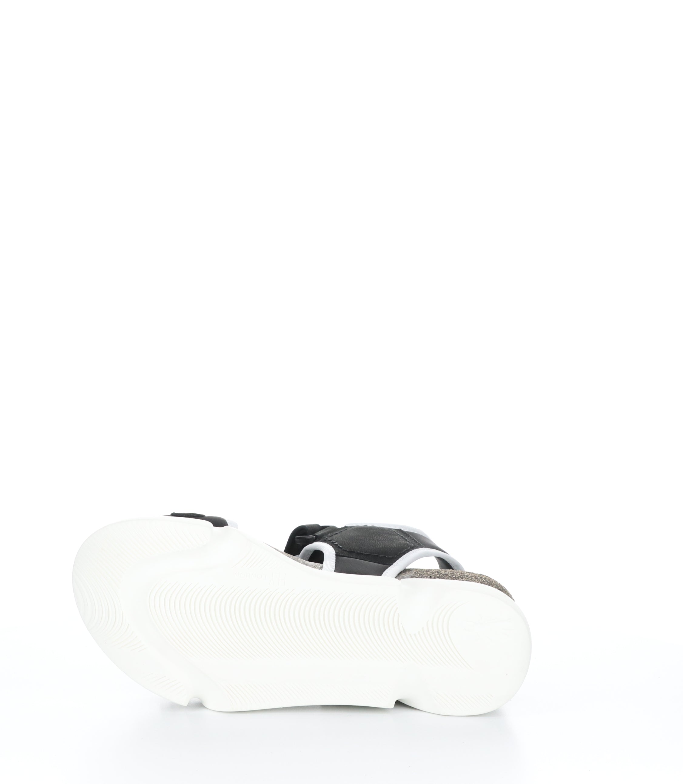 Sandalettes Wedge SIGO727FLY Noir/Blanc