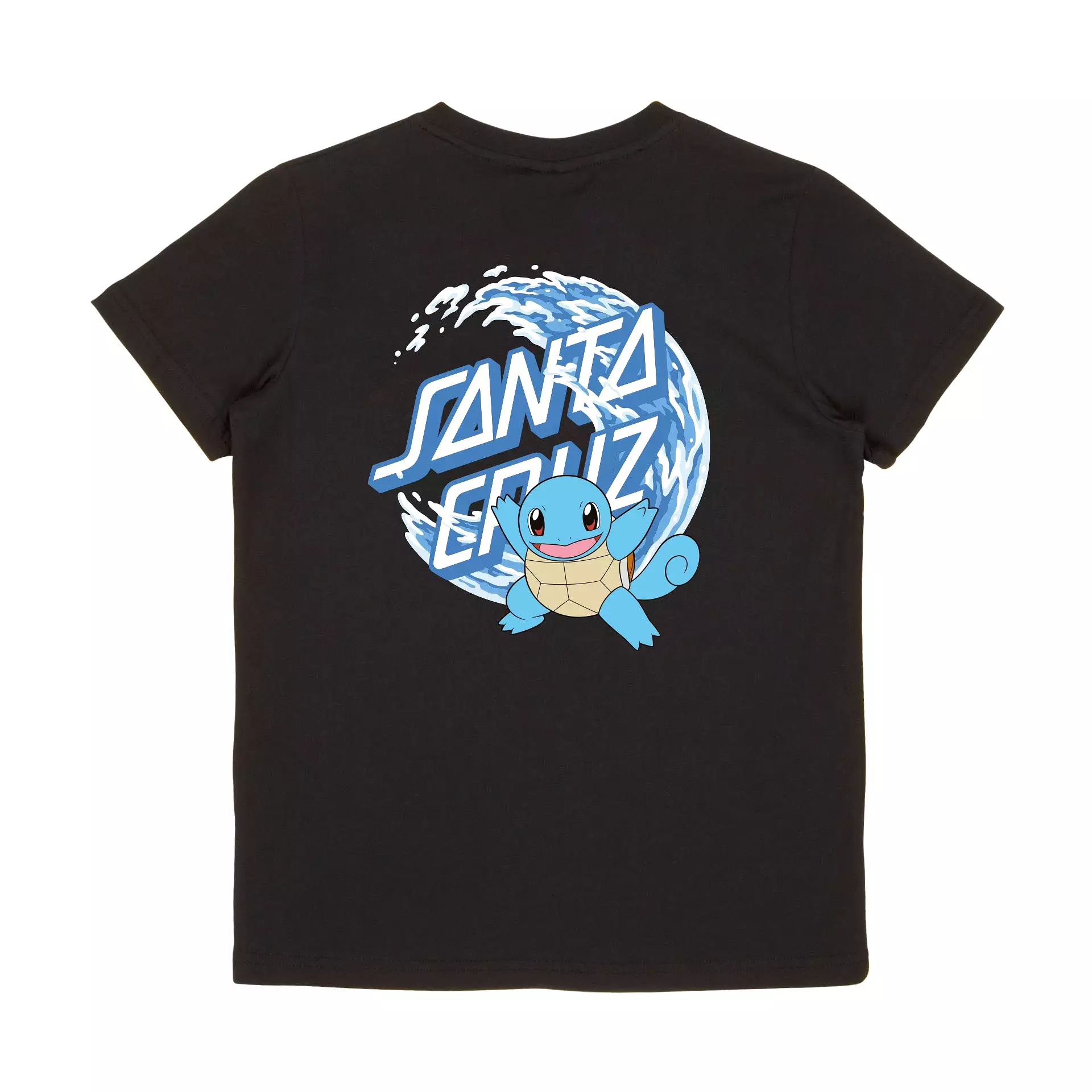 Santa Cruz Pokemon Water Type 1 Youth Black Tee Shirt