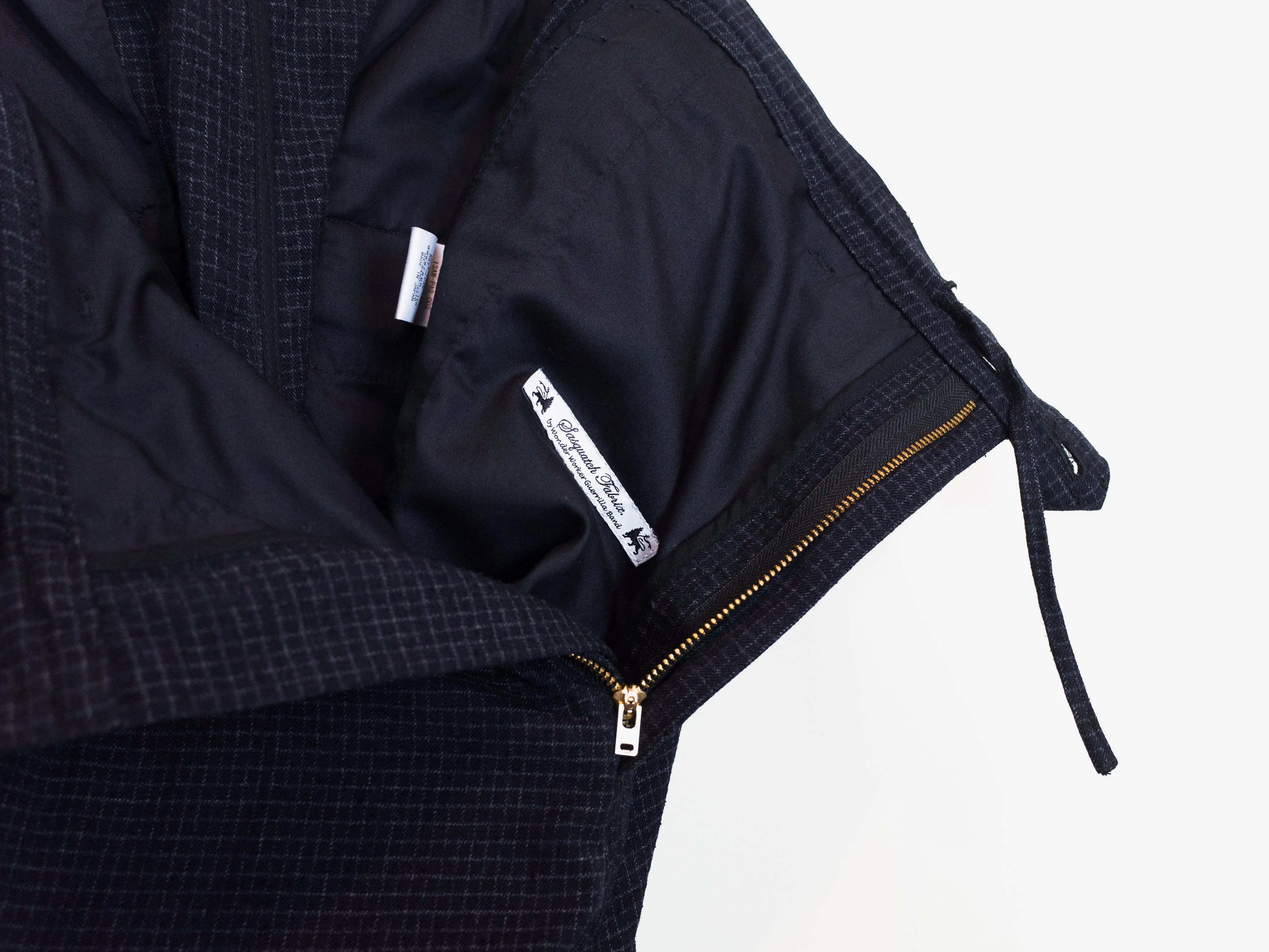 Sasquatchfabrix Autumn Winter 2013 Tapered Micro Grid Trousers