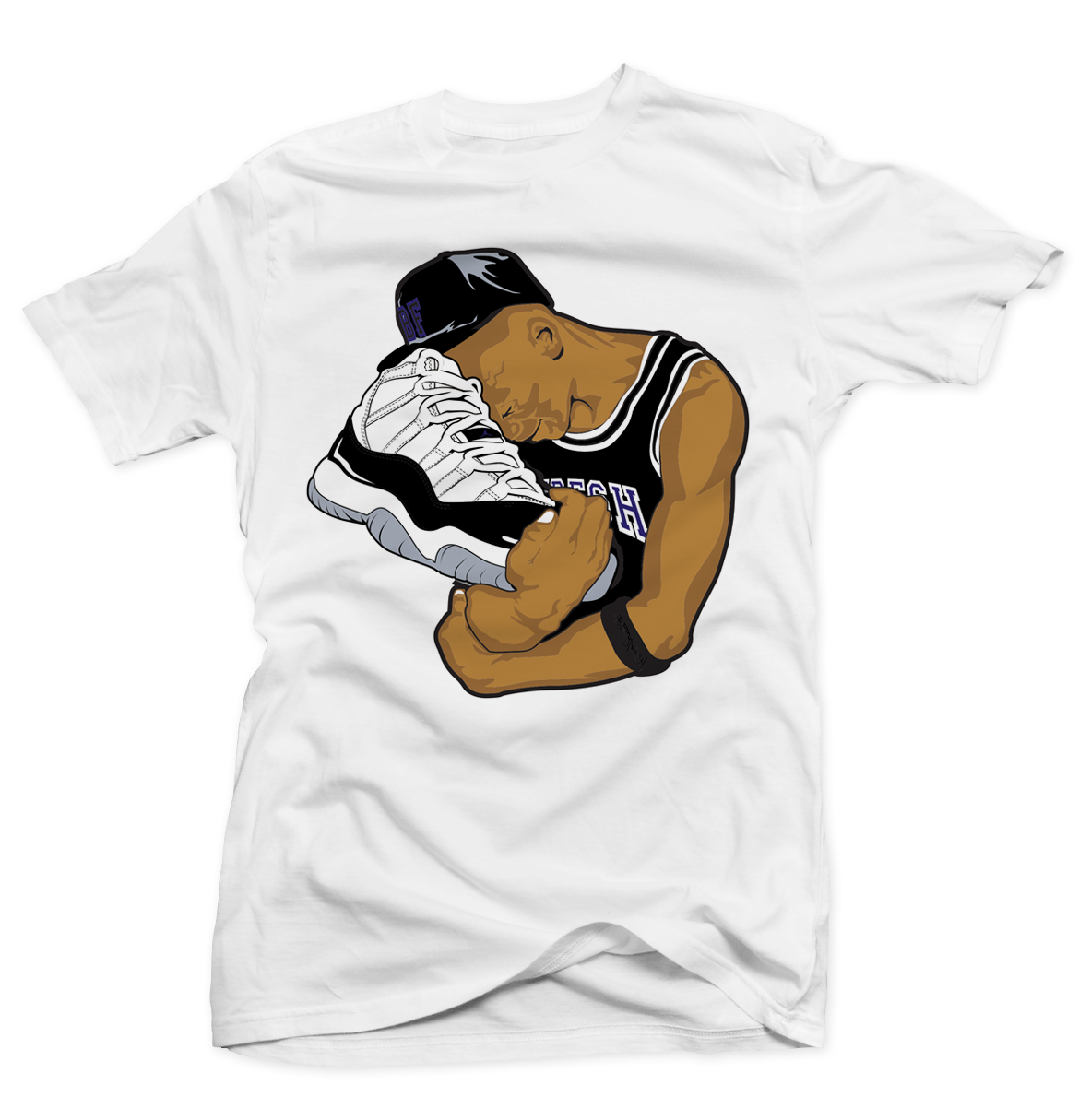 Shoe Concord White Tee