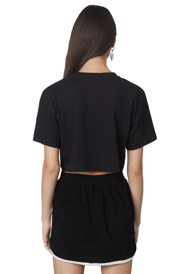 Short Sleeved Crop Top