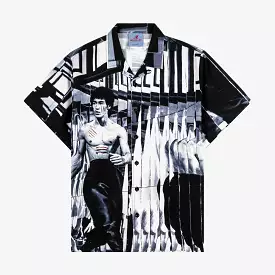 SP Bruce Lee Room Of Mirrors Men Short Sleeve Shirt Black