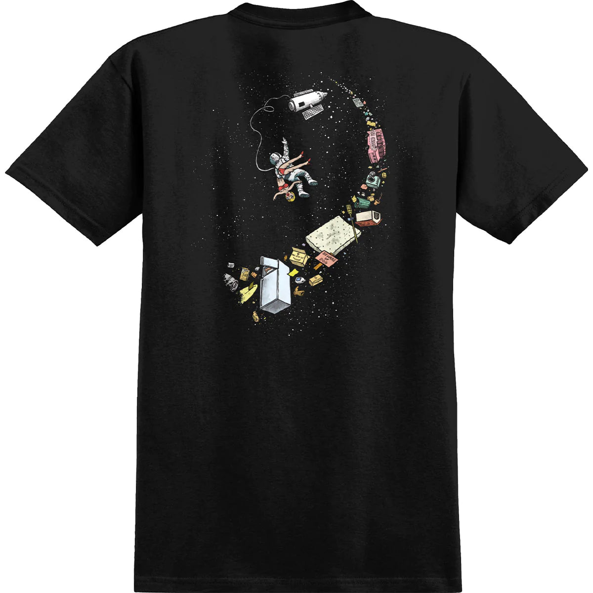 Space Junk T-Shirt Black - Anti Hero