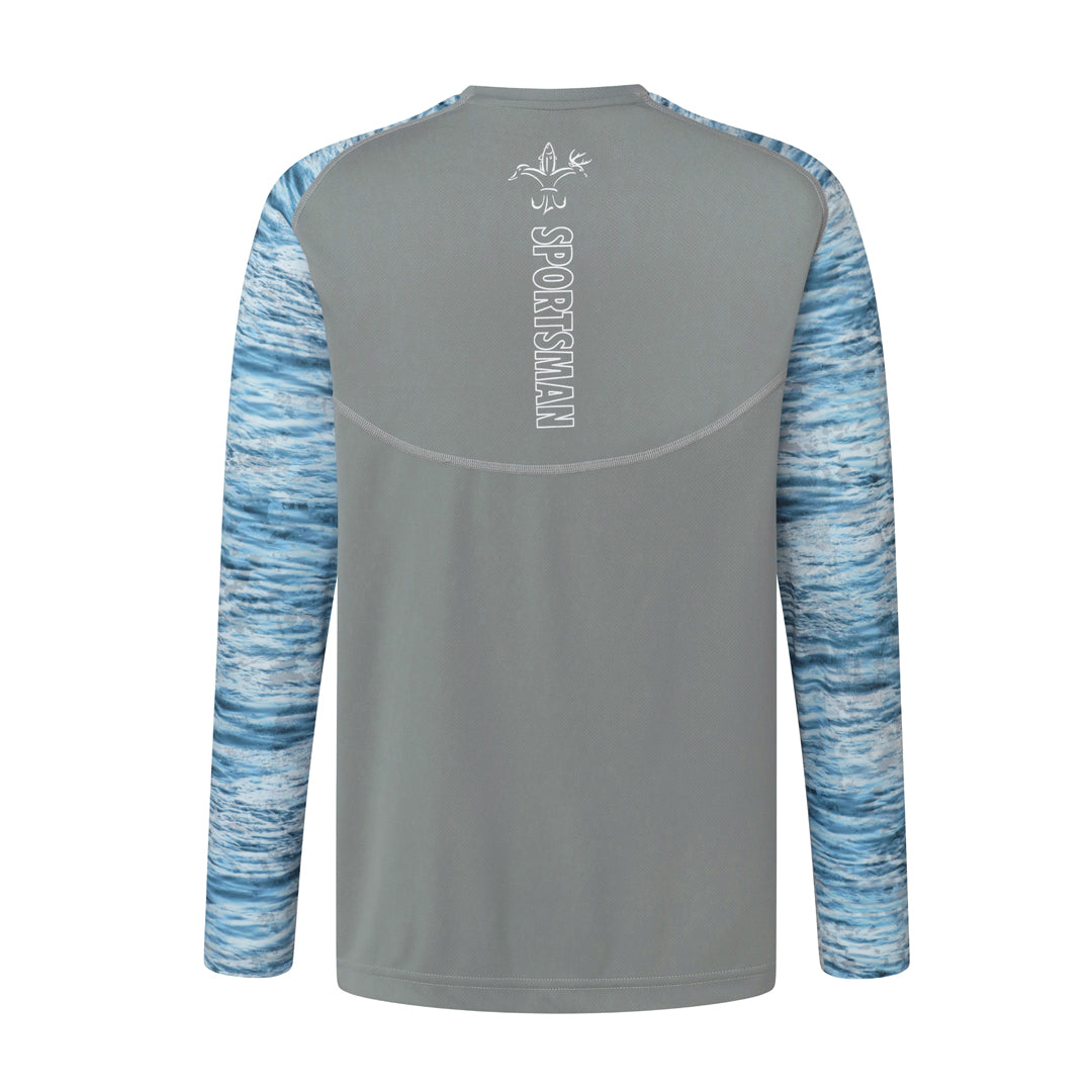 Sportsman Hydro Tech Camo Solid Long Sleeve Shirt