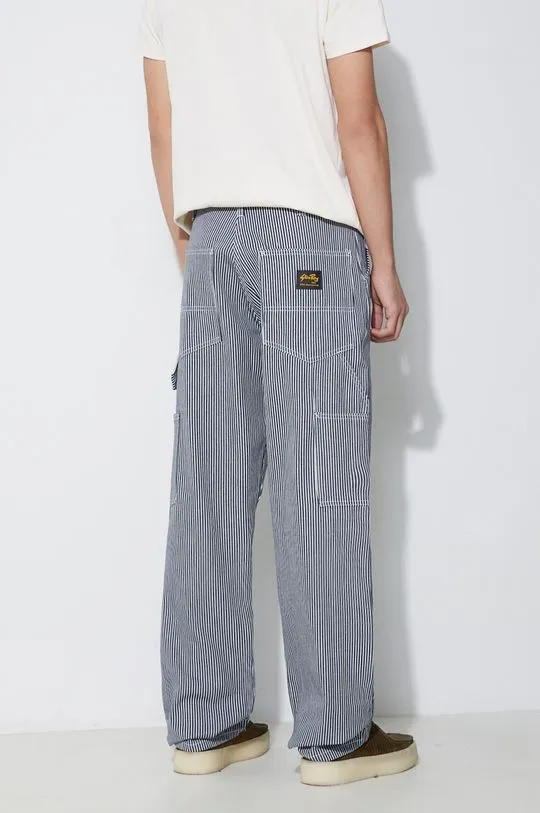 Stan Ray Cotton Trousers Blue Color