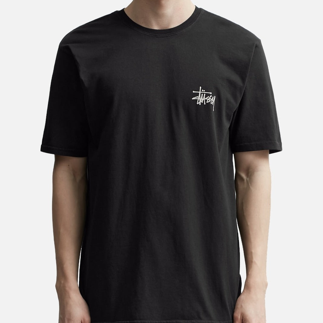 Stussy Black Tee - Durable and Reliable.