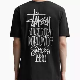 Stussy Black Tee - Durable and Reliable.