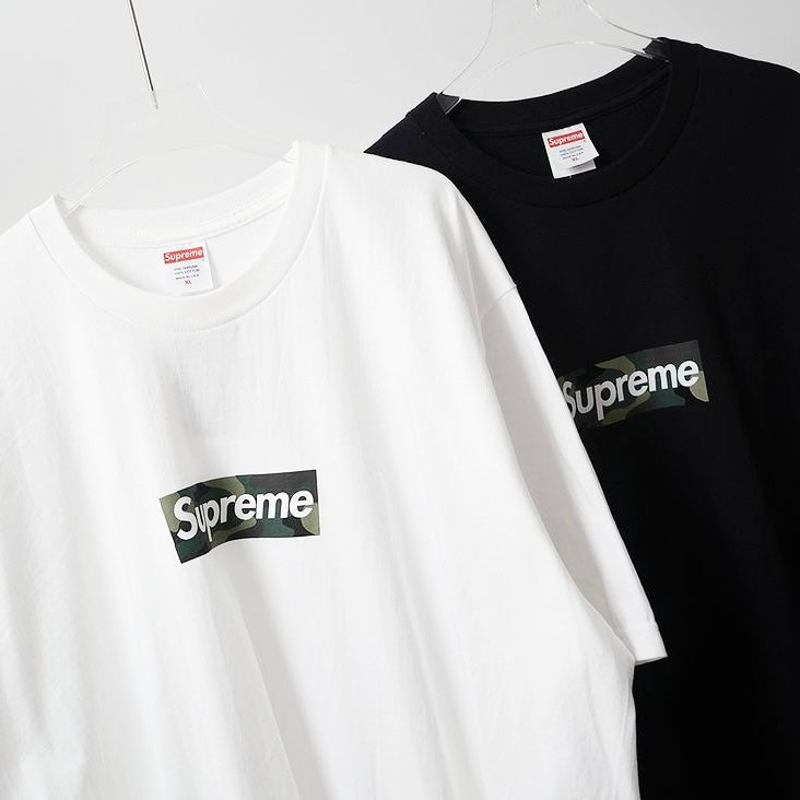 Supreme Black Camo Box Logo T-Shirt