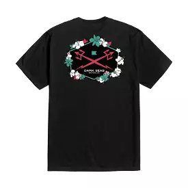 T-shirt Black Premium Dark Seas Bloom