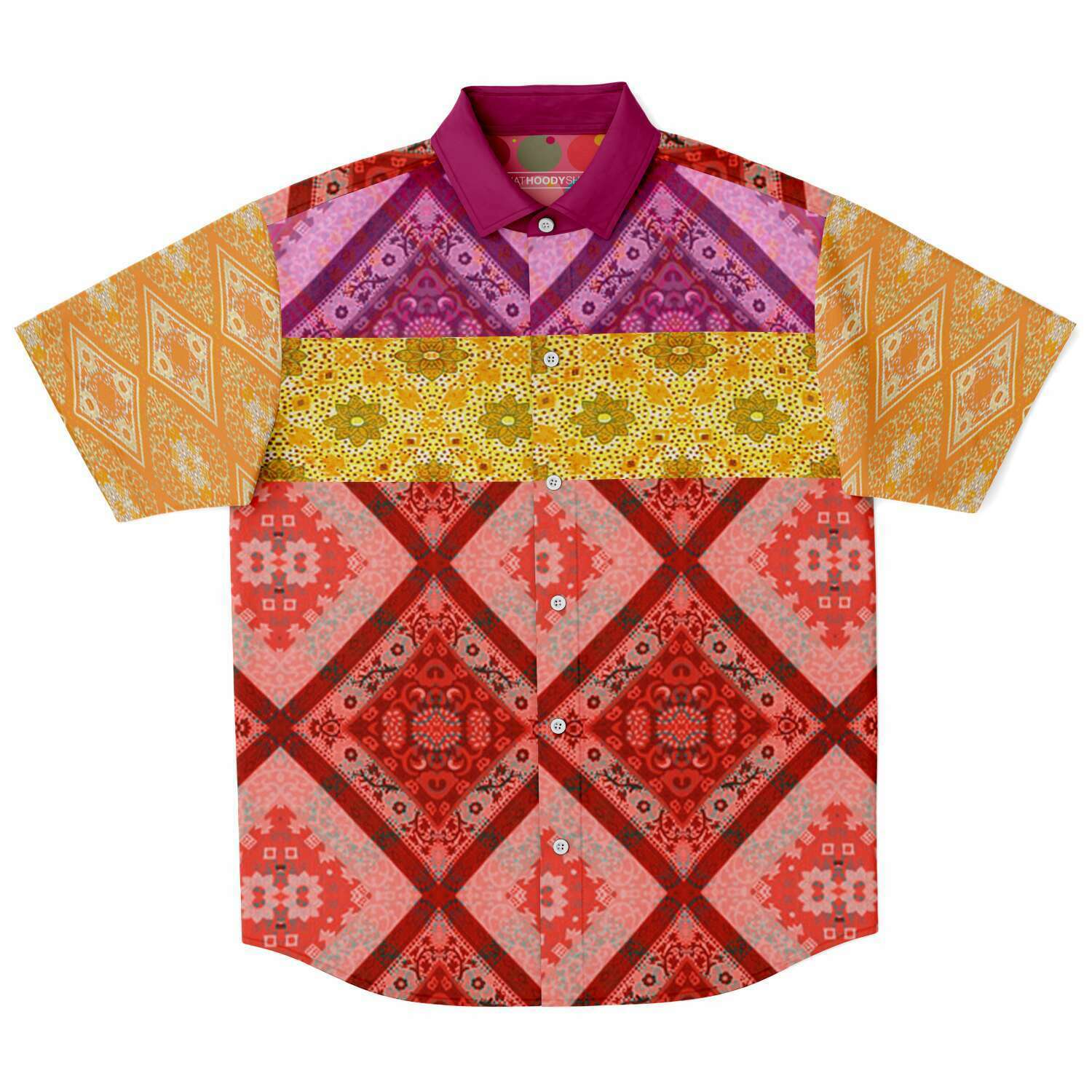 Taj Mahal Short Sleeve Button Down Shirt