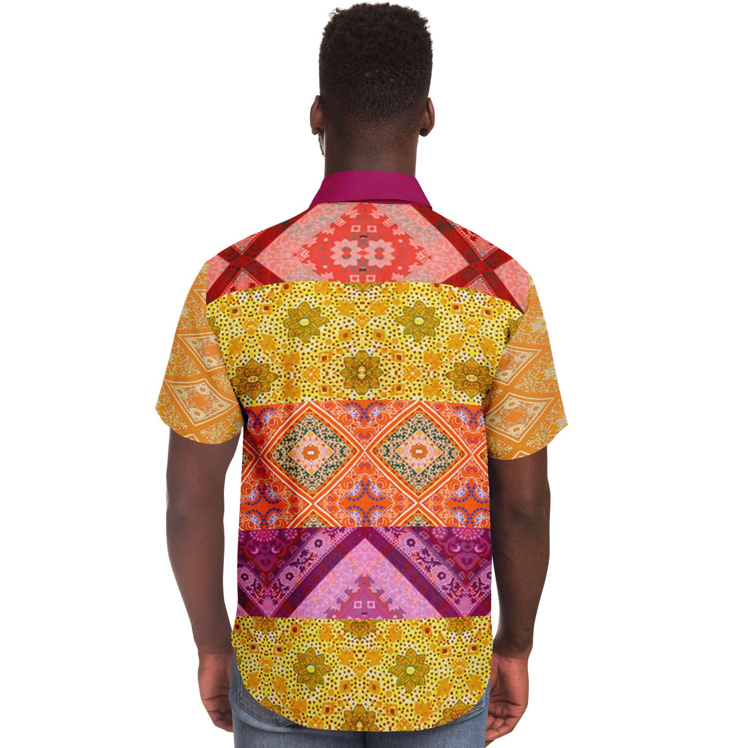 Taj Mahal Short Sleeve Button Down Shirt