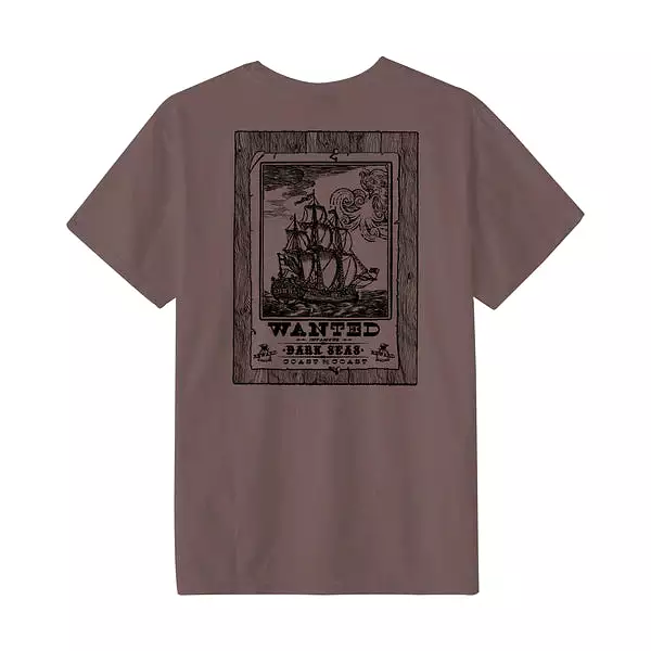 Tee-Shirt - Dark Seas - Pigment - Deep Taupe.