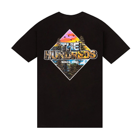 The Hundreds Black Great Outdoors T-Shirt.