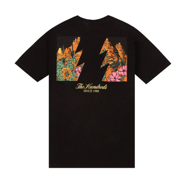 The Hundreds Black Nopales T-Shirt