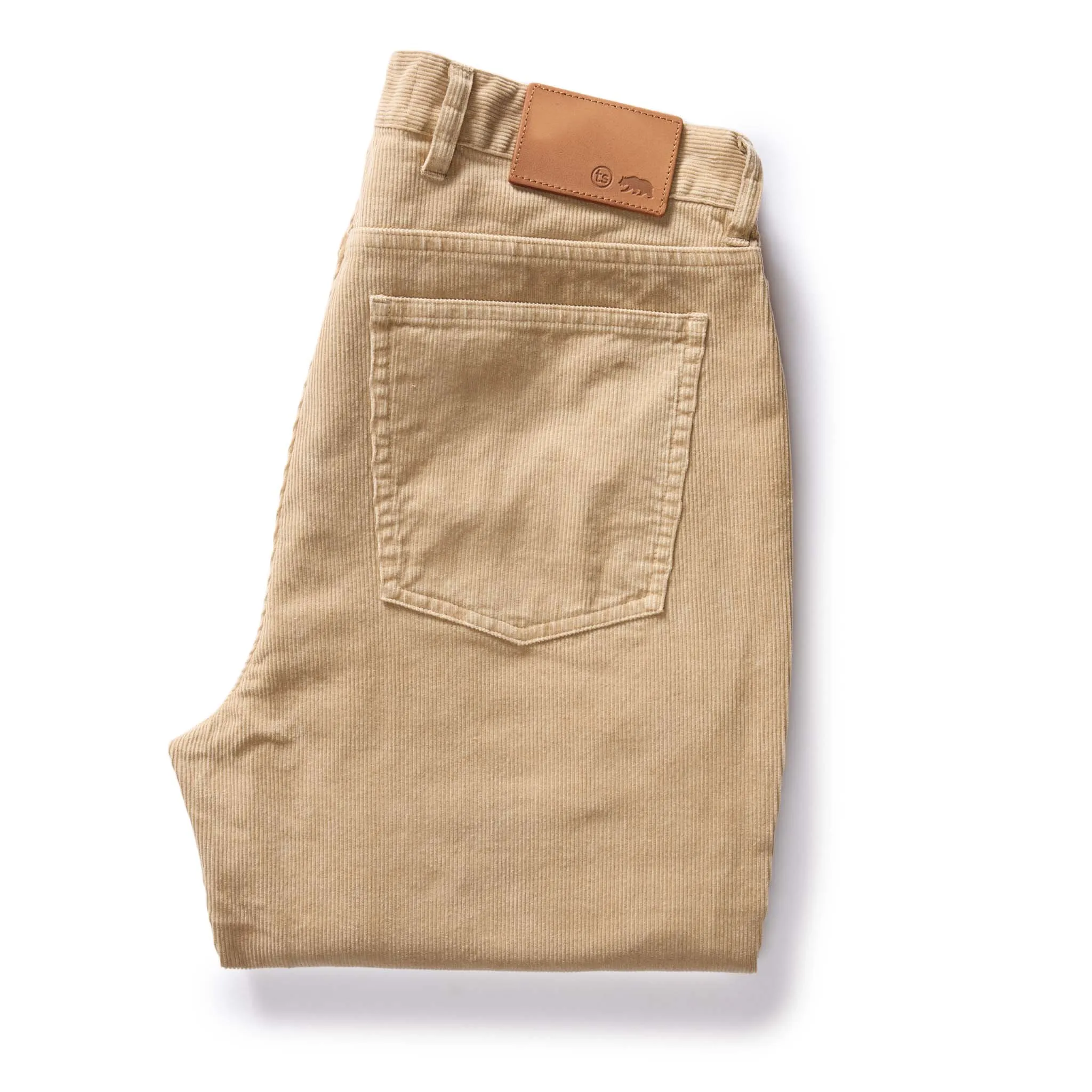 The Slim All Day Pant in Light Khaki Cord