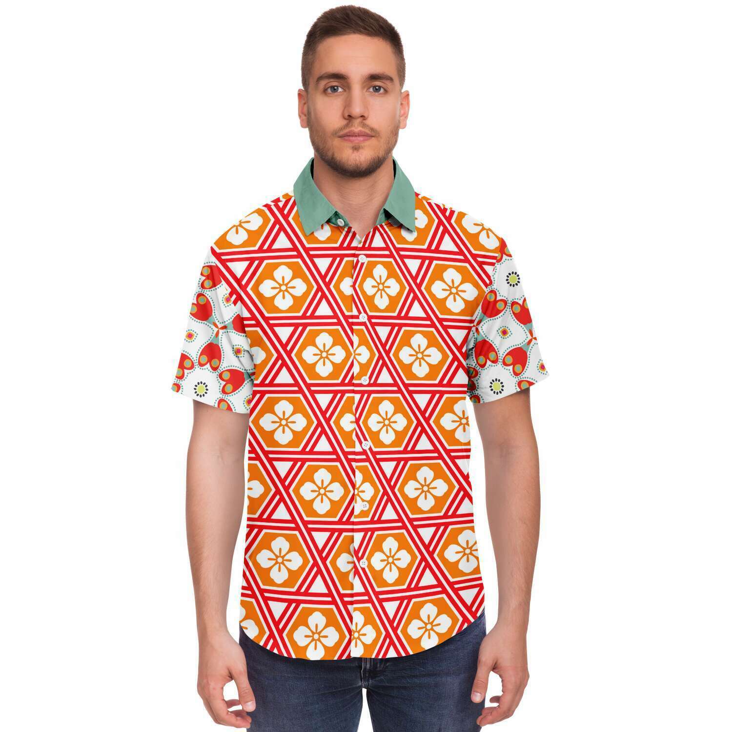 Tokyo Sunset Button Down Shirt