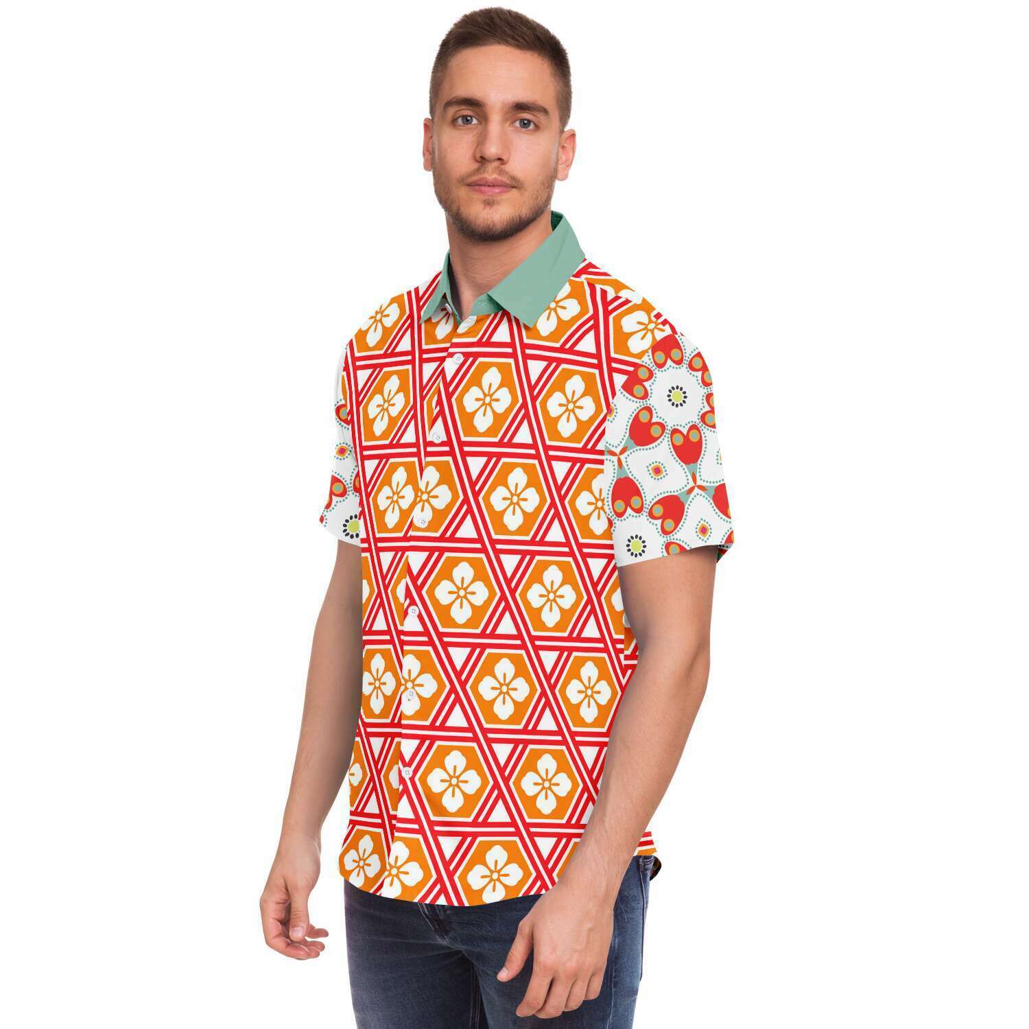 Tokyo Sunset Button Down Shirt