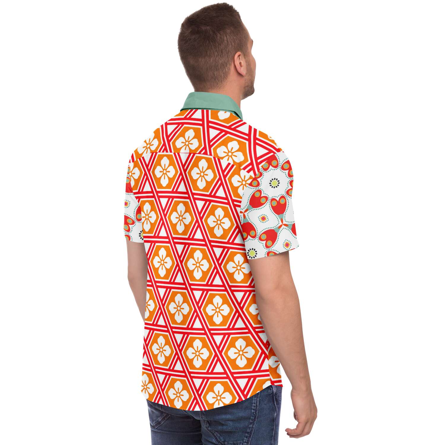 Tokyo Sunset Button Down Shirt