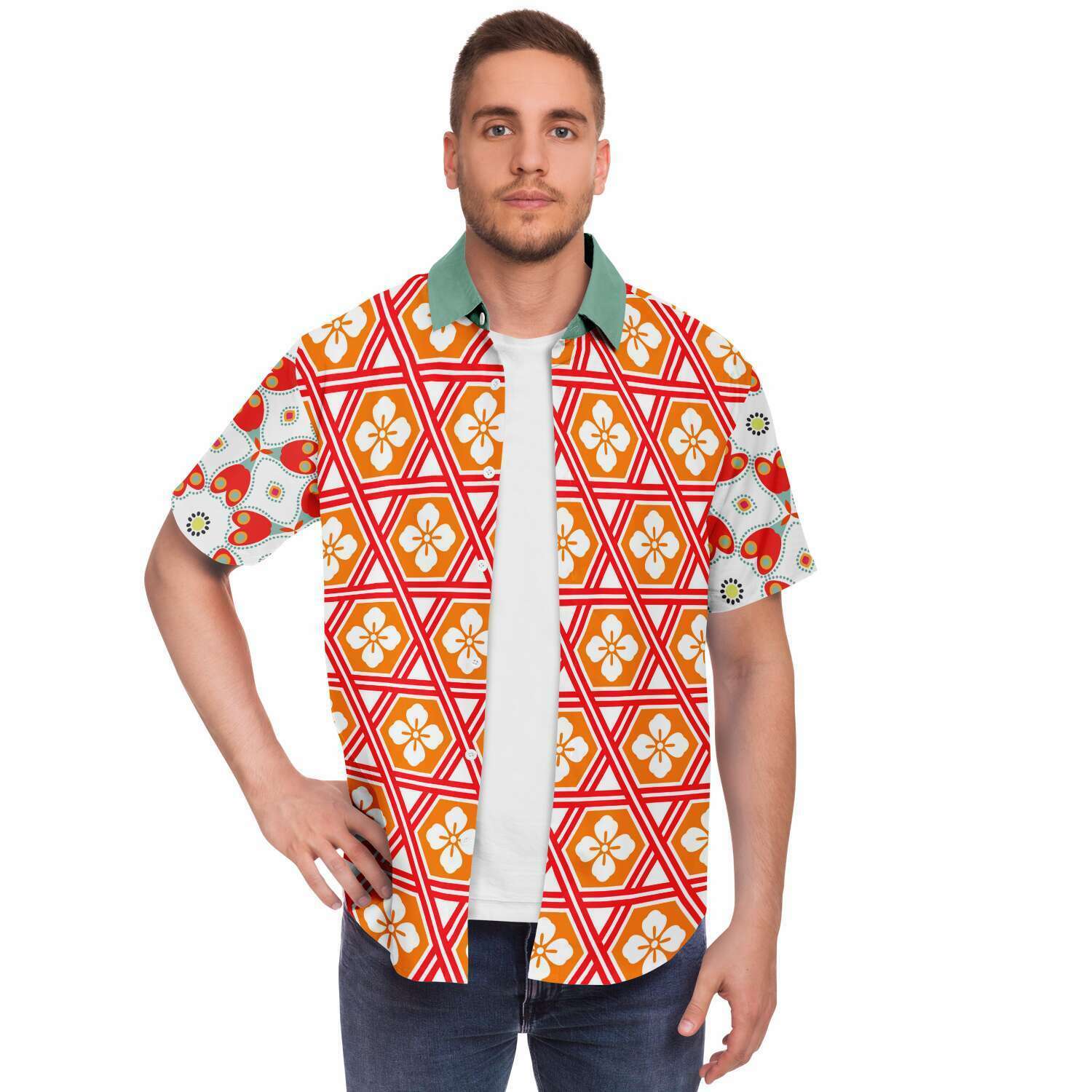 Tokyo Sunset Button Down Shirt