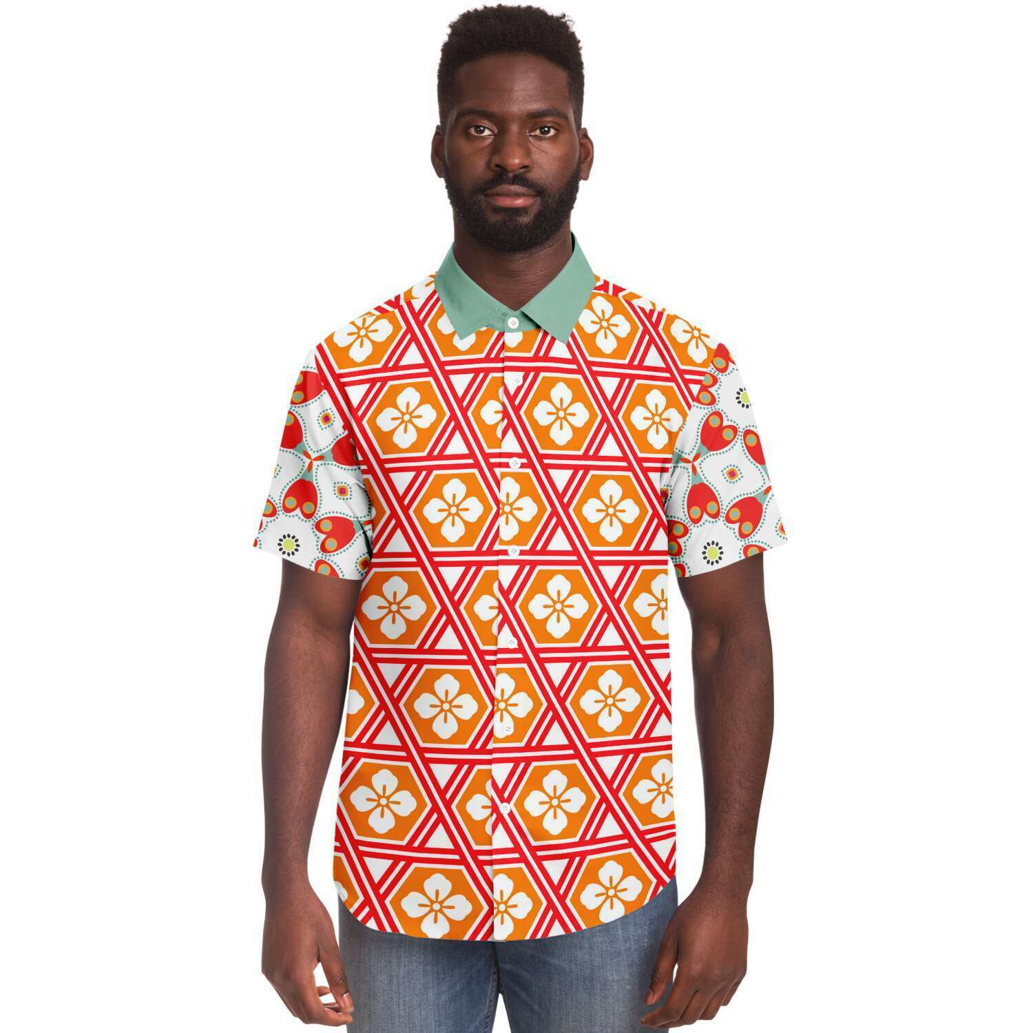 Tokyo Sunset Button Down Shirt