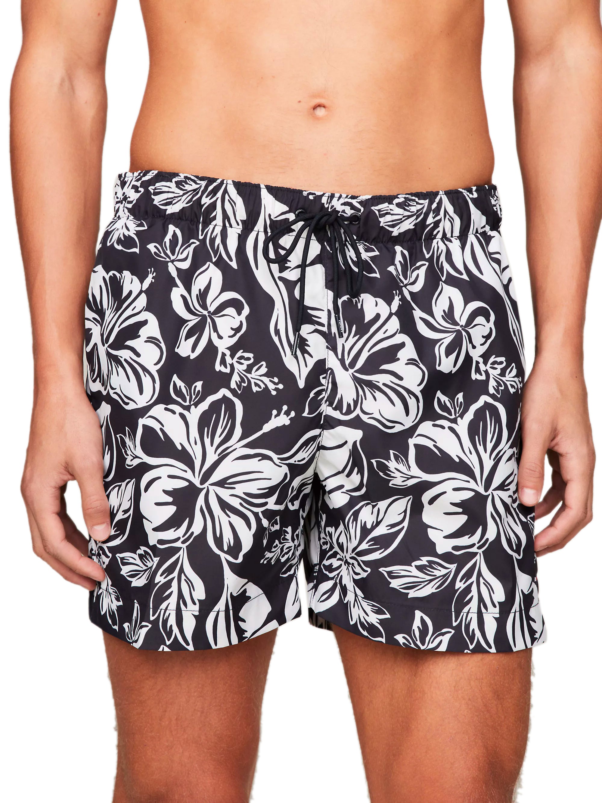 Tommy Hilfiger Men's Floral Swim Shorts - Mid Length