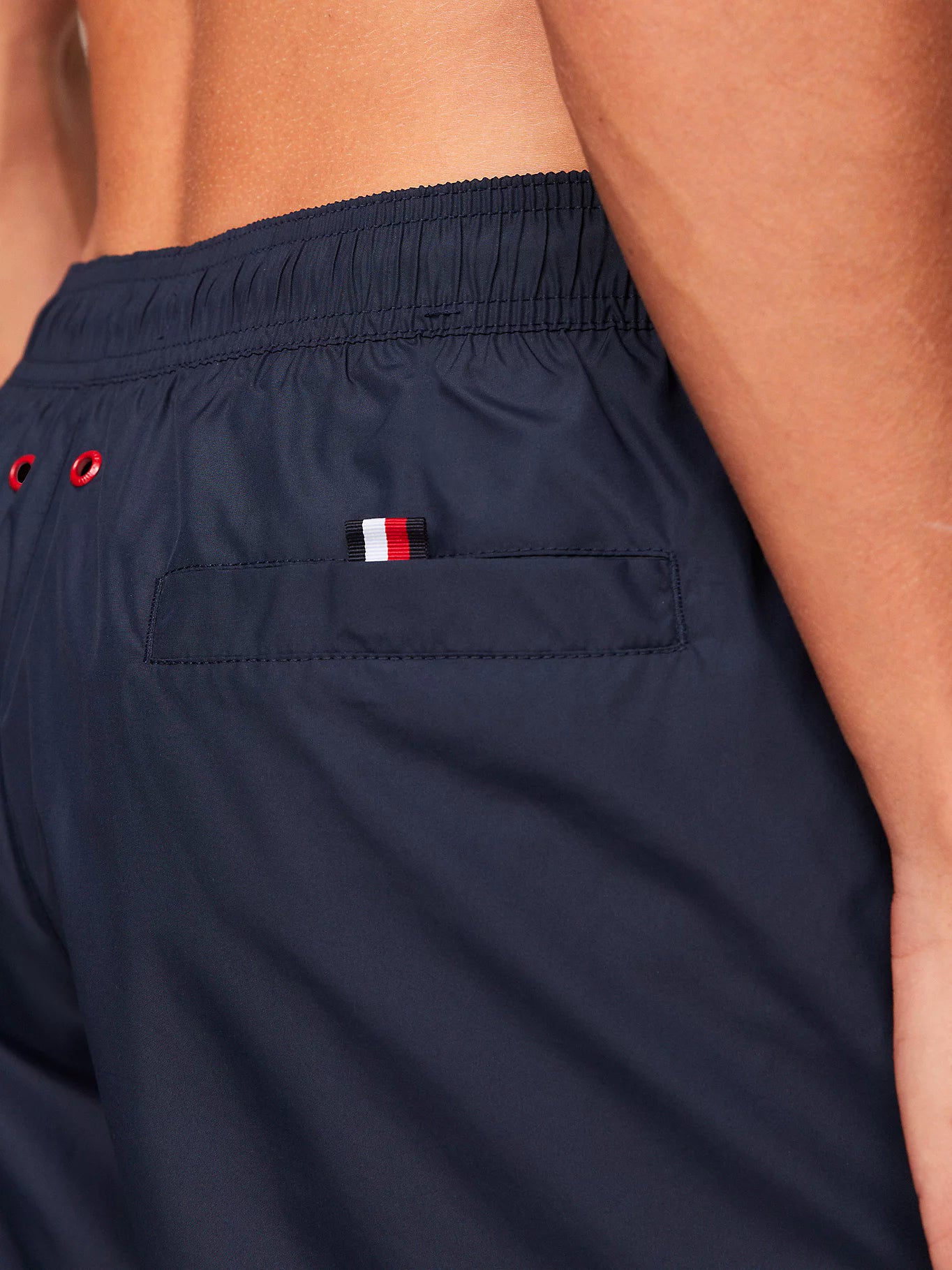 Tommy Hilfiger Men's Swim Shorts with Diagonal Stripes