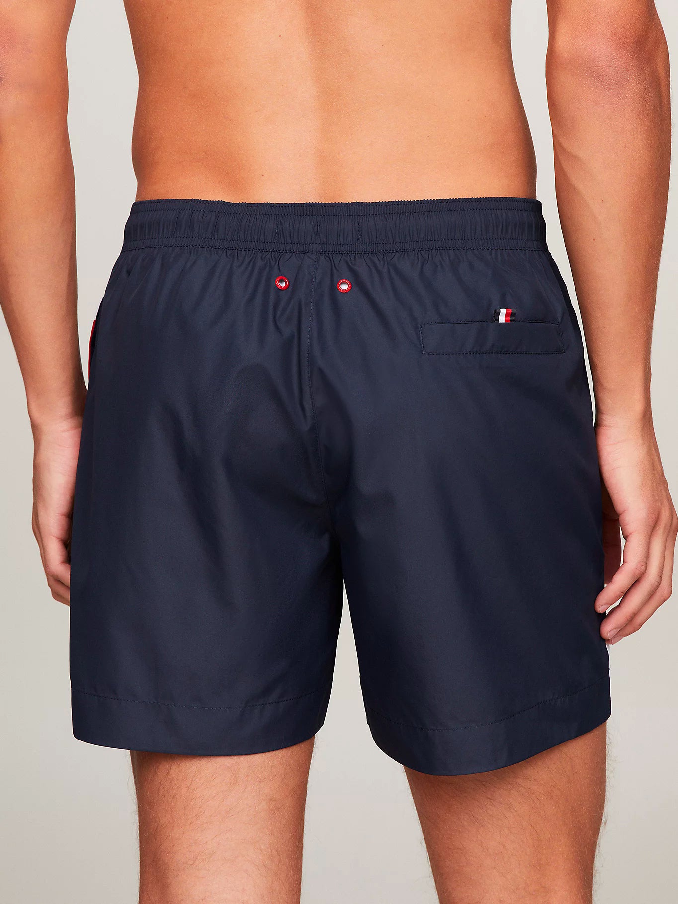 Tommy Hilfiger Men's Swim Shorts with Diagonal Stripes