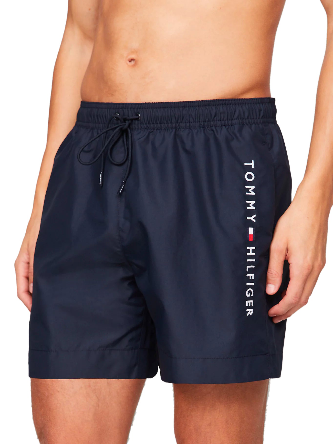 Tommy Hilfiger Original Logo Swim Shorts - Men's Mid Length