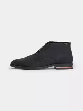 Tommy Hilfiger Suede Boot Navy