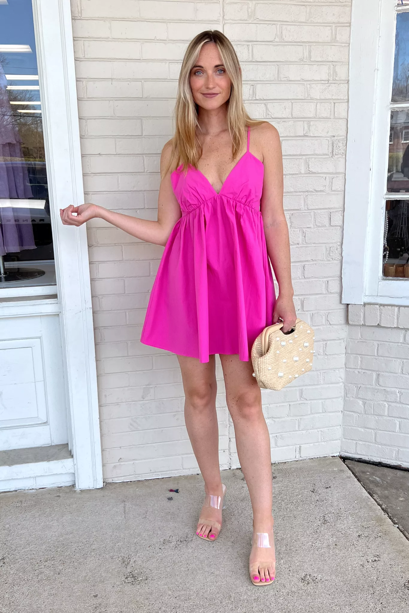 Trendy Pink Dress