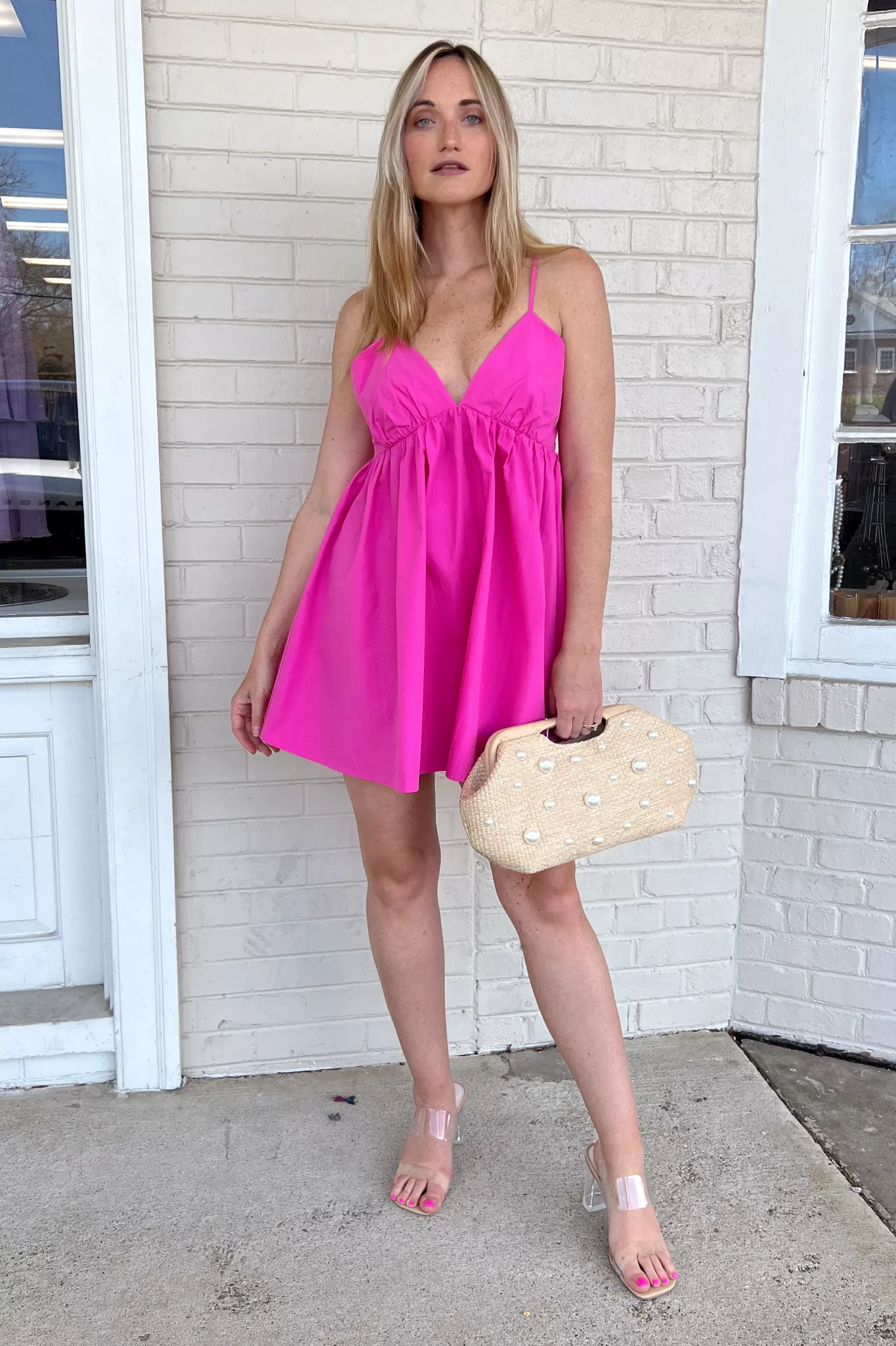 Trendy Pink Dress