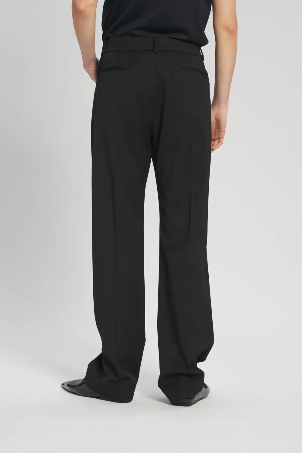 Black Luciano Novento Trousers