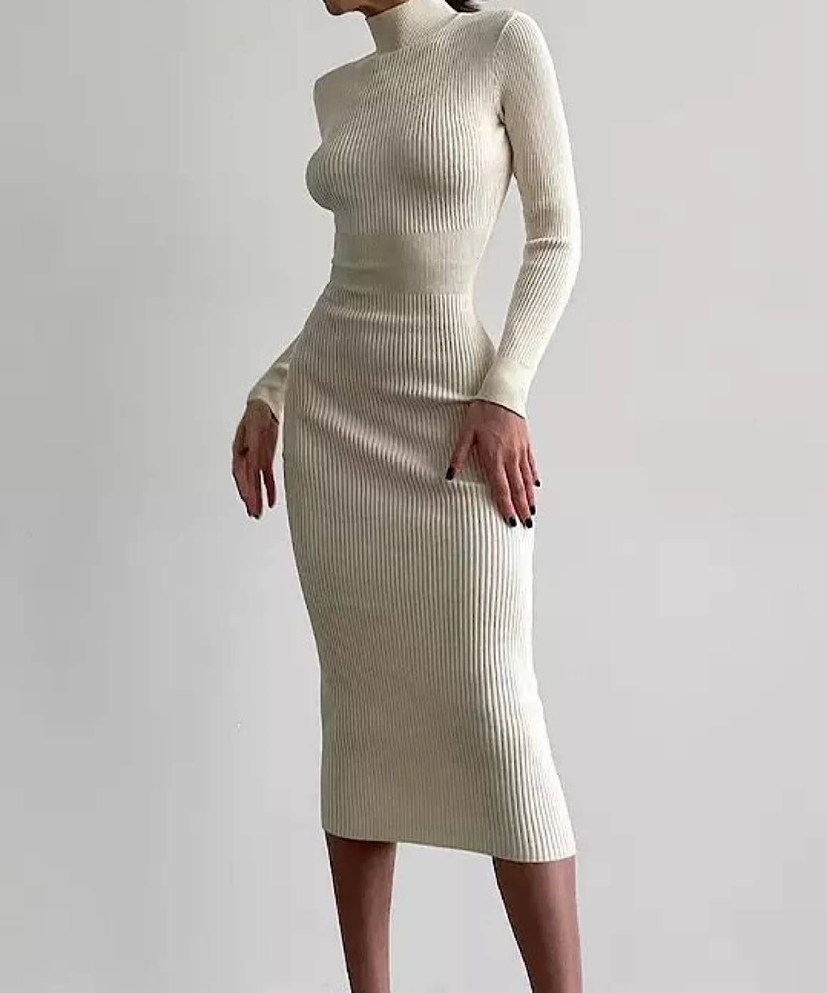 Turtleneck Dress