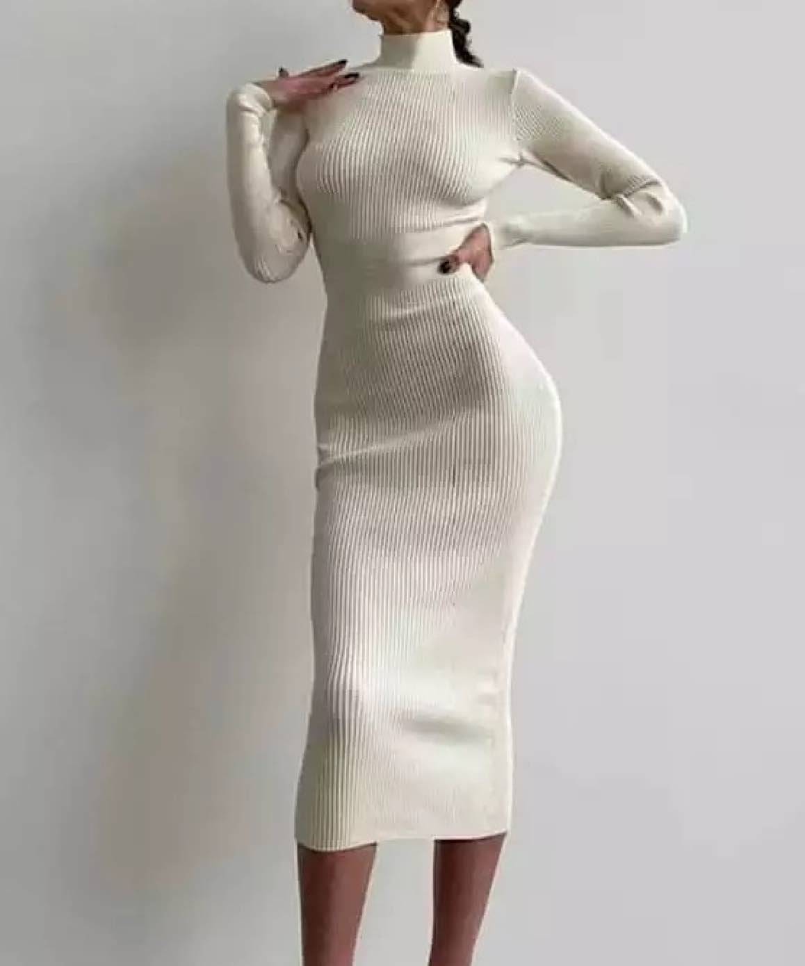 Turtleneck Dress