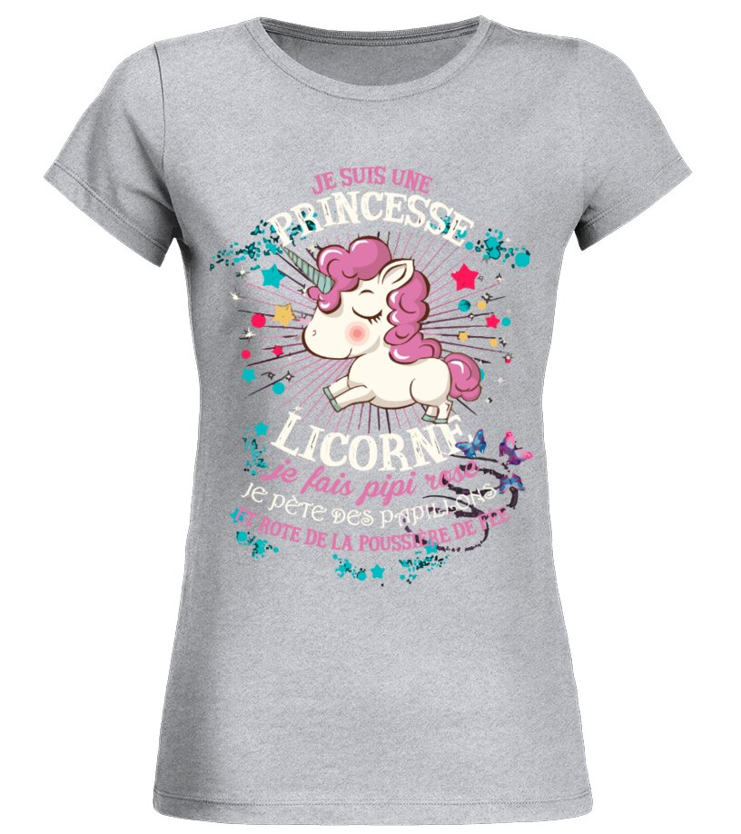 Unicorn Princess T-shirt Gift for Women