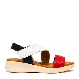 Velcro Leather Sandals