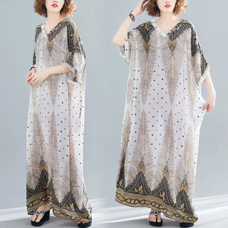 Vintage Boho Design Ethnic Indian Dresses for Women