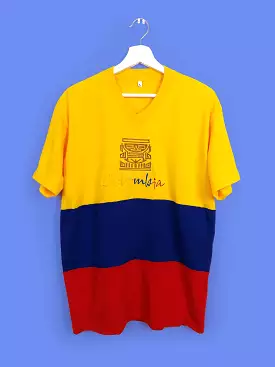 Vintage Columbia T-shirt, Oversized Size M-L.