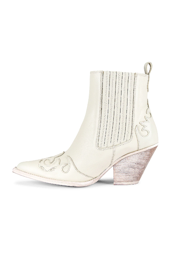 White Oslo ankle boot