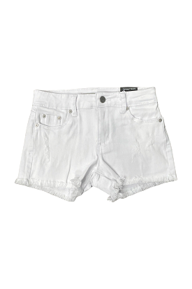 White Ripped Brittany Jeans Shorts