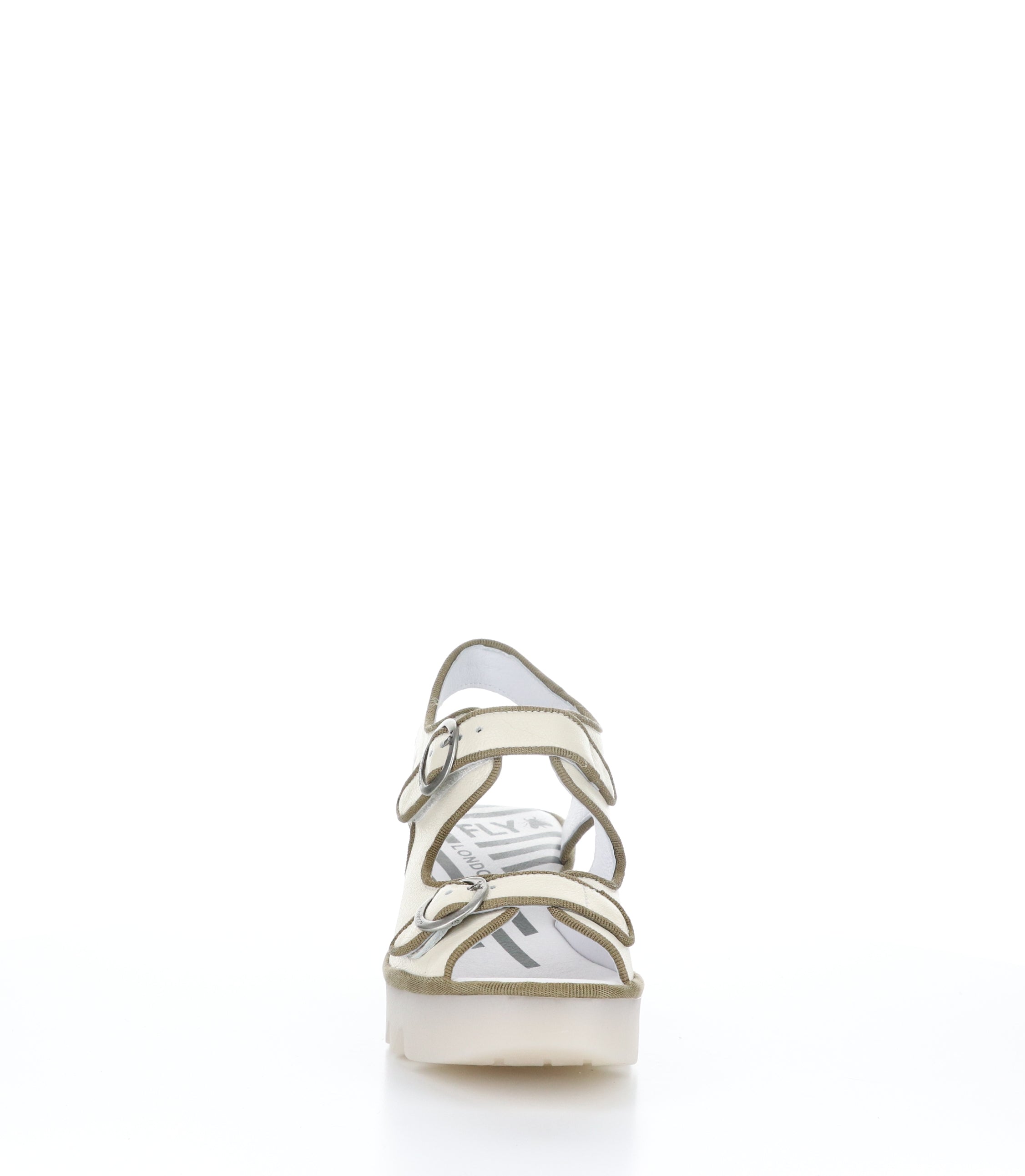 Womens BARA355FLY Wedge Sandals in Off White - Shop Now!