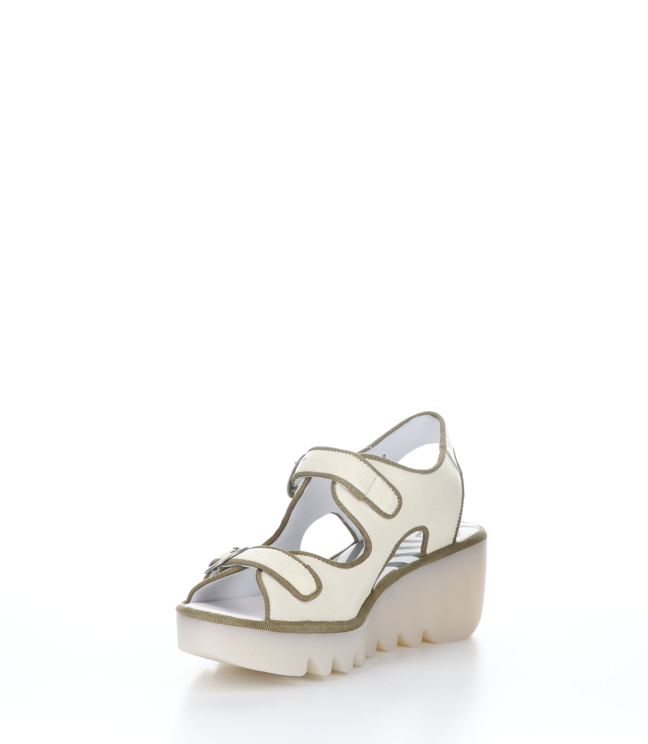 Womens BARA355FLY Wedge Sandals in Off White - Shop Now!