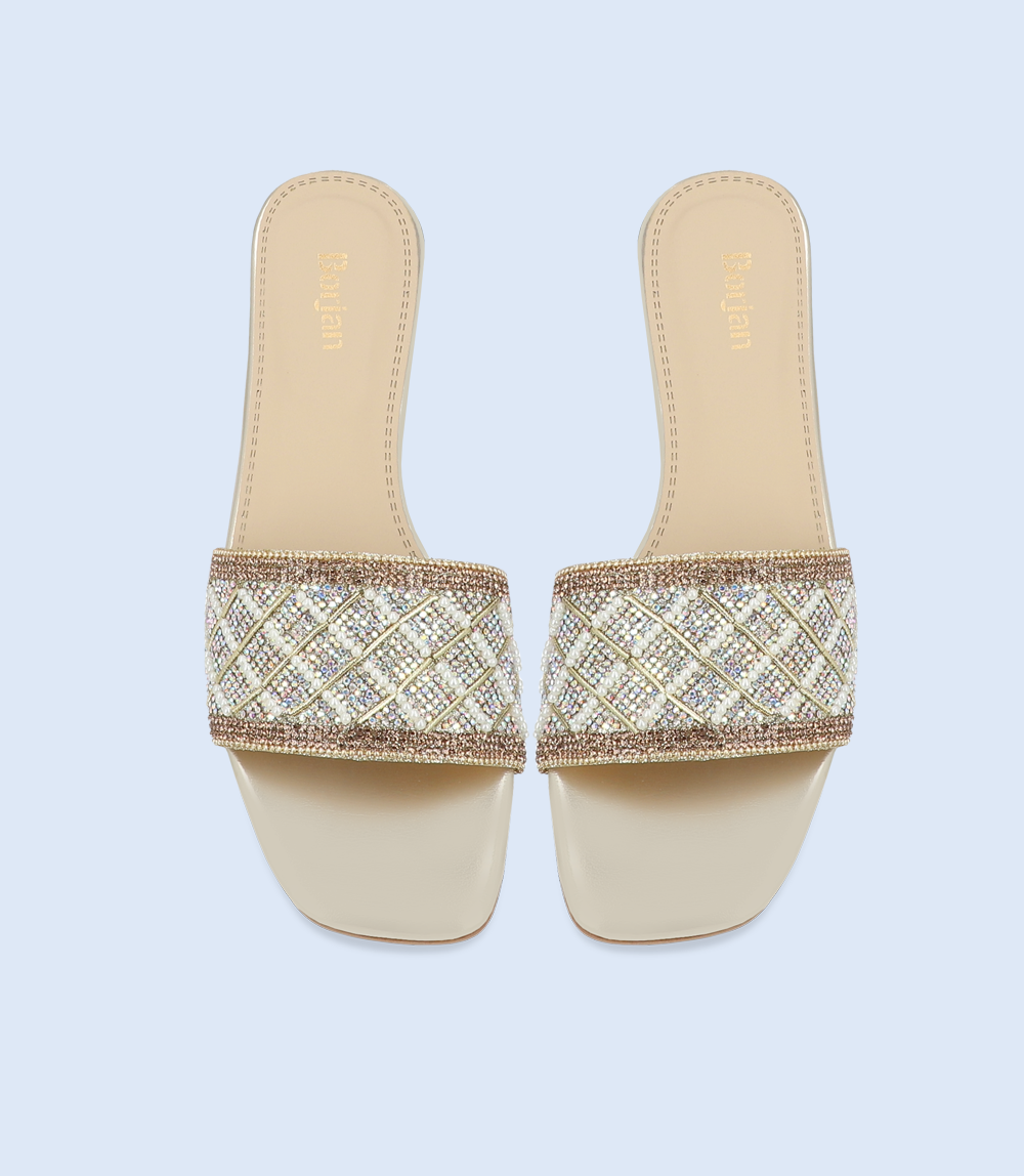 Women's Formal Slipper - Golden BW8751