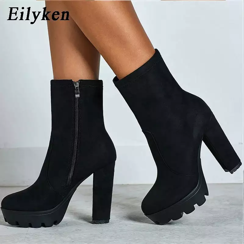 Women's Platform Short Boots