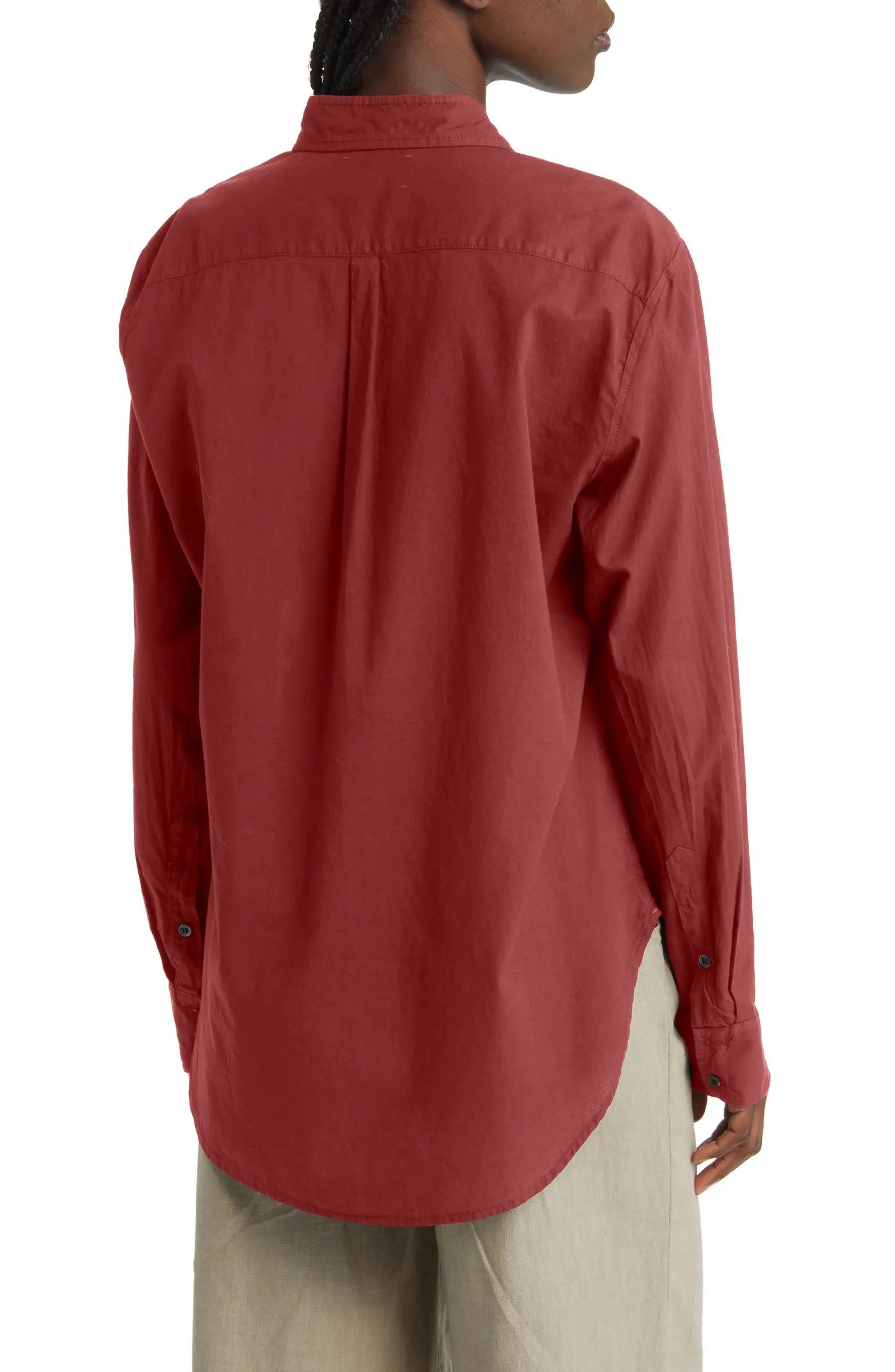 Xirena Beau shirt brick red