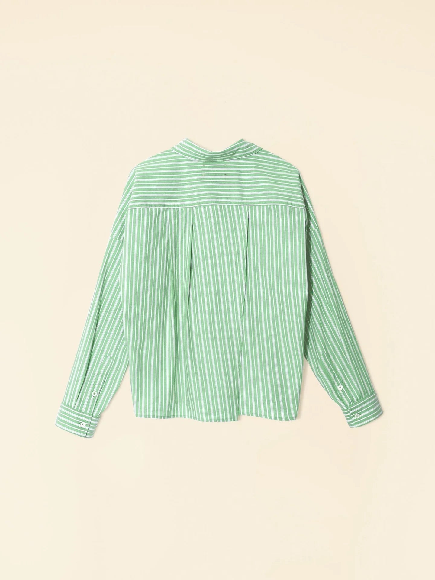 XIRENA Matcha Stripe Riley Shirt - Buy Now