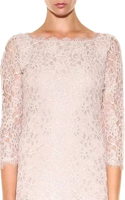 Zarita Pink Lace Dress