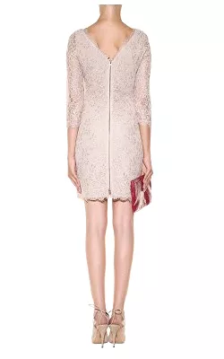 Zarita Pink Lace Dress